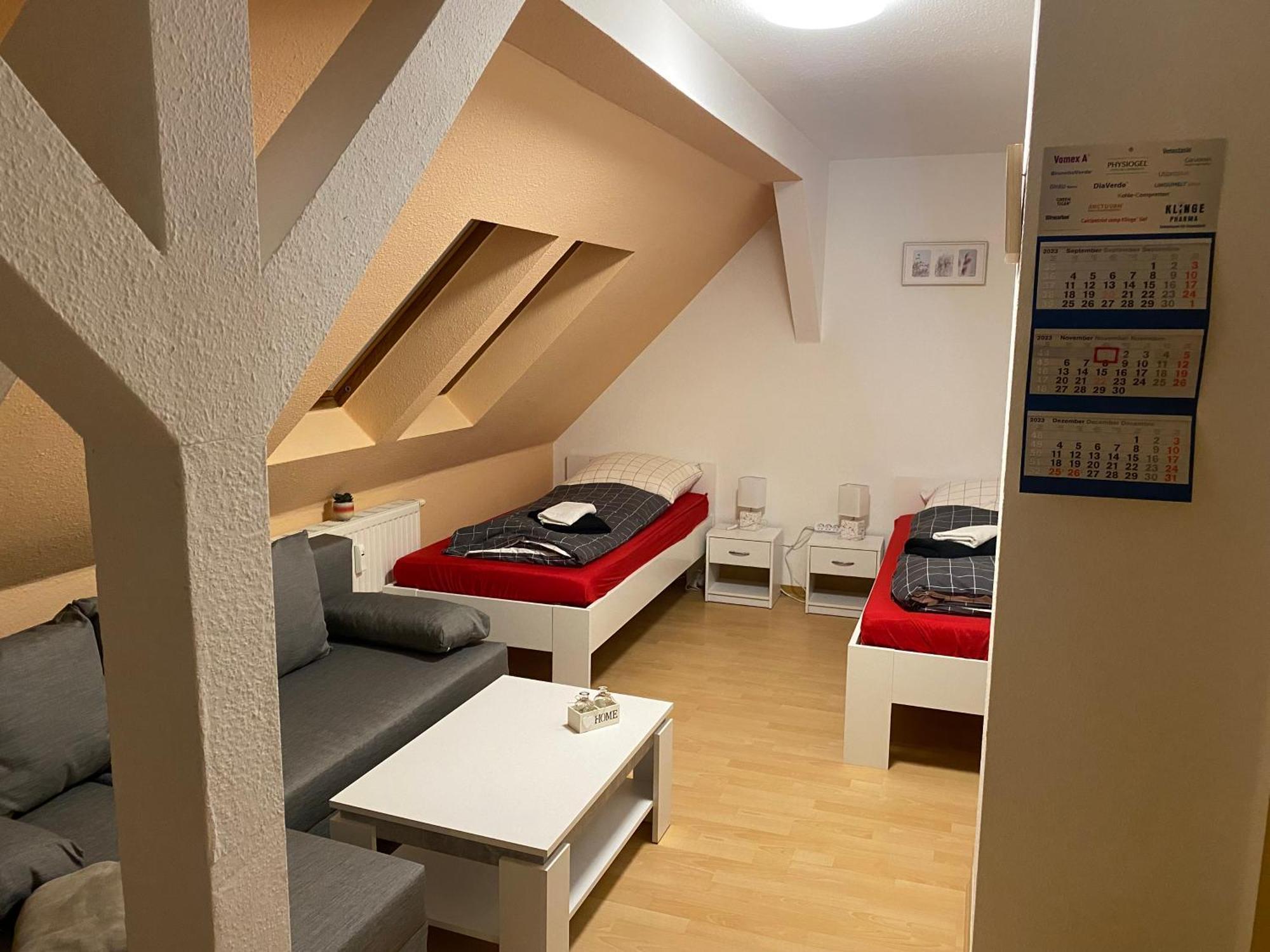 Fewo Wieko Plauen Leibnizstr. H3, Dg Rechts Buitenkant foto